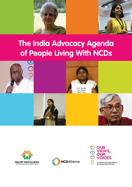 The India Advocacy Agenda of People Living With NCDs