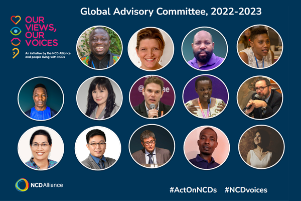 People living with NCDs advisory committee
