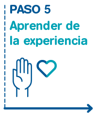 Paso 5: Aprender de la experiencia