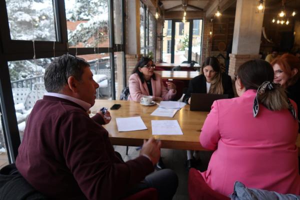 NCD advocates from Georgia during an advocay workshop organised by Georgia NCDA.